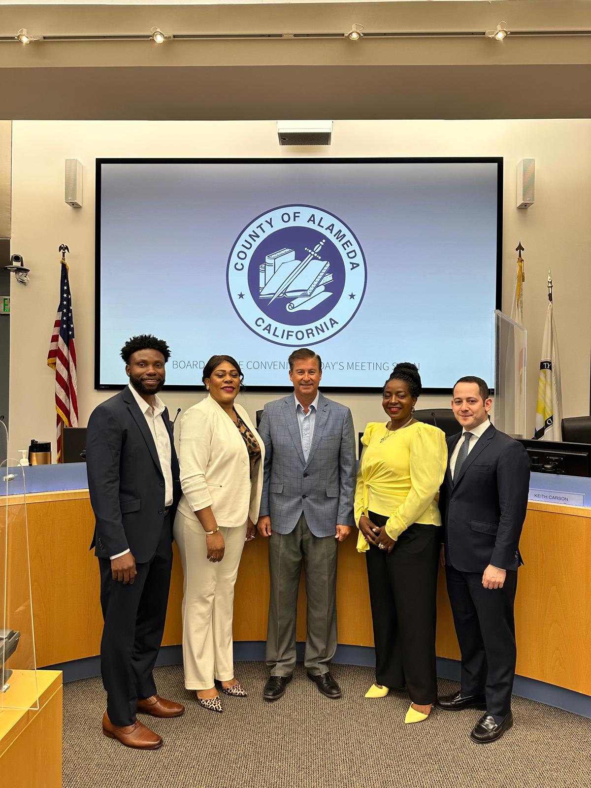 County Partnership: Alameda County & DRC Delegations