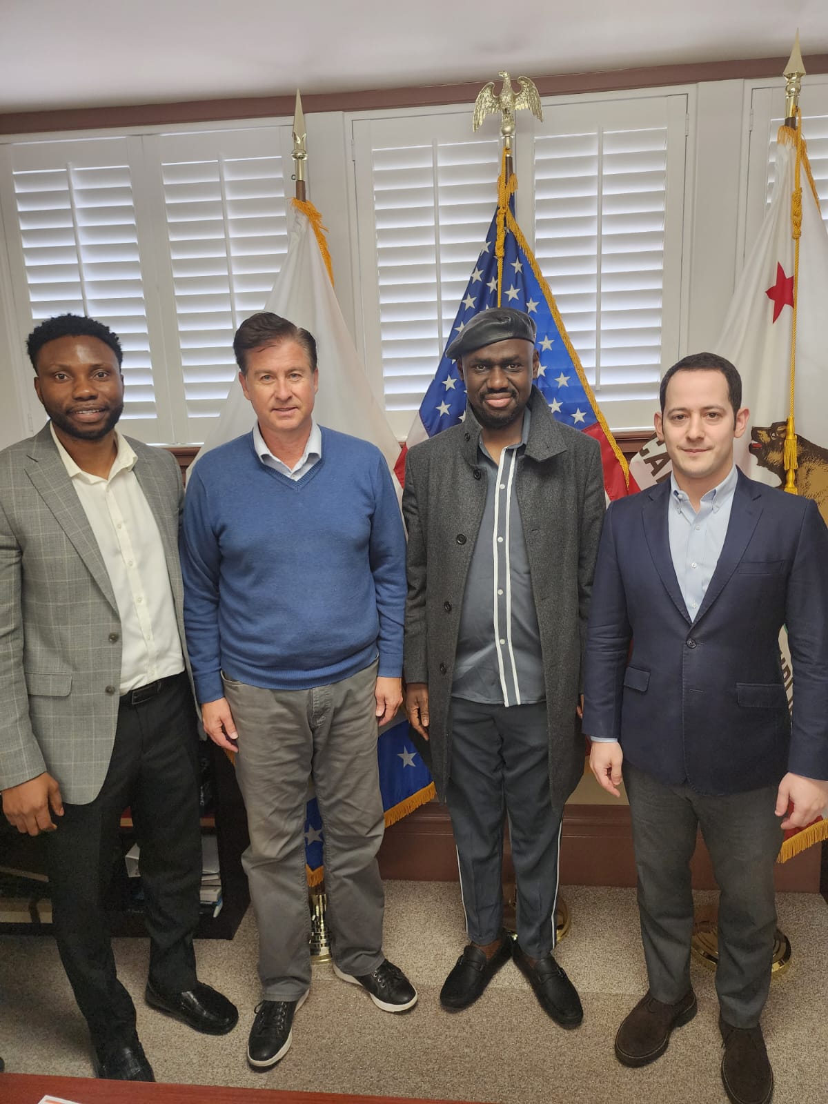 Official Visit of Ambassador Timi Frank to Alameda County, California